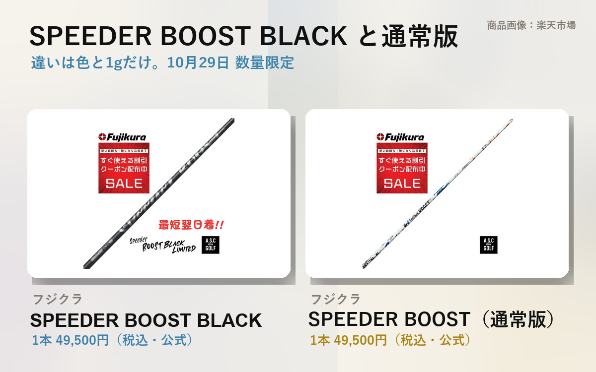 SPEEDER BOOST BLACK vs. Standard: The Difference Is 1 g