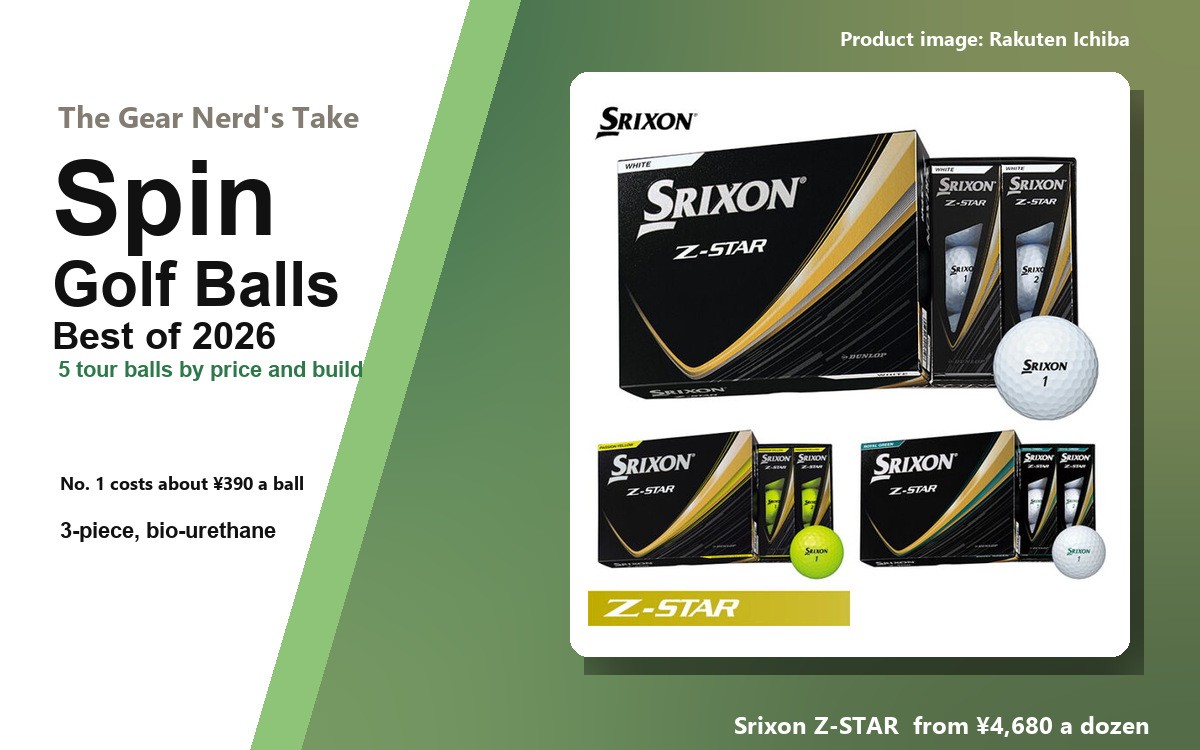 Header image: Best Spin Golf Balls 2026 (Srixon Z-STAR and more)